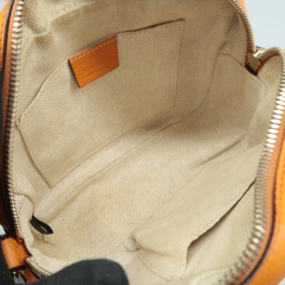 100% Authentic GUCCI SOHO Orange leather Shoulder Bag - Picture 9 of 12